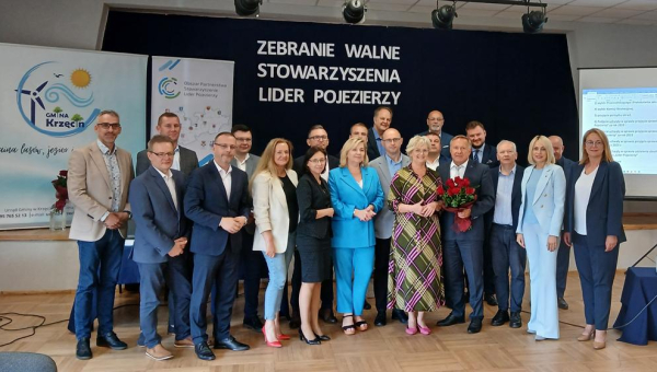 Protokół z Walnego Zebrania Członków Stowarzyszenia "Lider Pojezierzy" z dnia 06.06.2024 r. w Chłopowie (Gmina Krzęcin)
